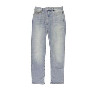 DSTLD Mens Two Tone Tapered Slim Jeans, NWT
